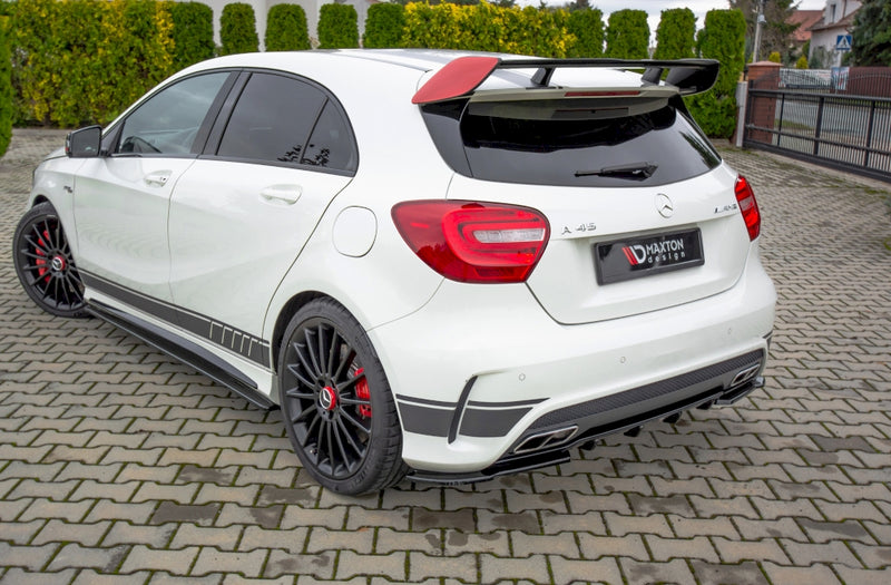 Maxton Design Rear Side Splitters/Spats for Mercedes A45 AMG W176 (Pre-Face 2013-2015)