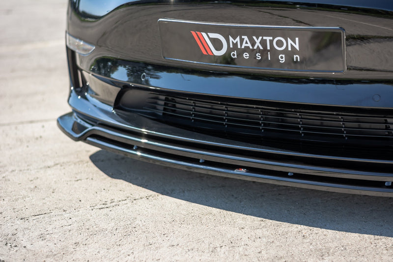 Maxton Design Front Splitter V2 Tesla Model 3 (2017+)