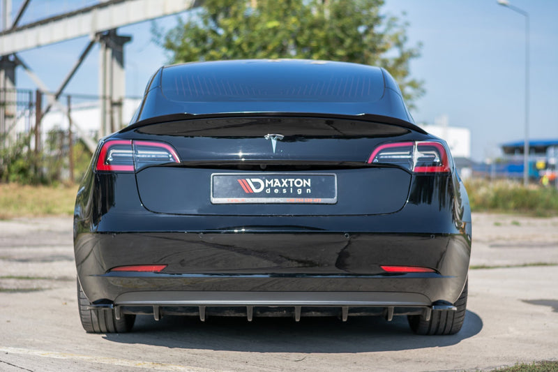 Maxton Design Rear Side Splitters V1 Tesla Model 3 (2017+)