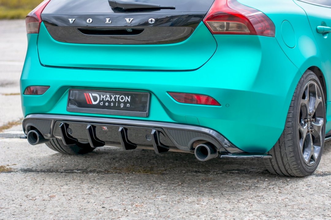 Maxton Design Rear Side Splitters for Volvo V40 R-Design (2012-2019)
