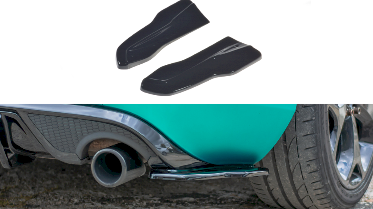 Maxton Design Rear Side Splitters for Volvo V40 R-Design (2012-2019)