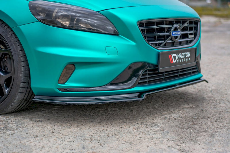 Maxton Design Front Splitter for Volvo V40 R-Design