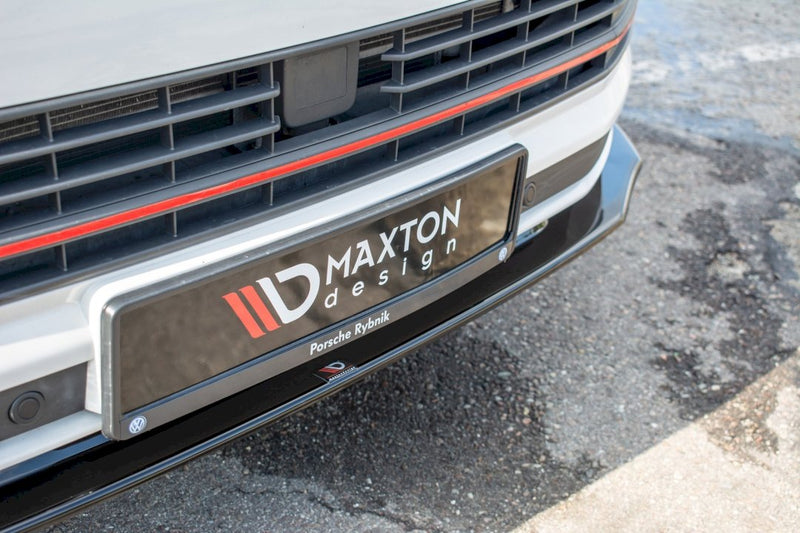 Maxton Design Front Splitter for V.2 Volkswagen T6 (2015-19)
