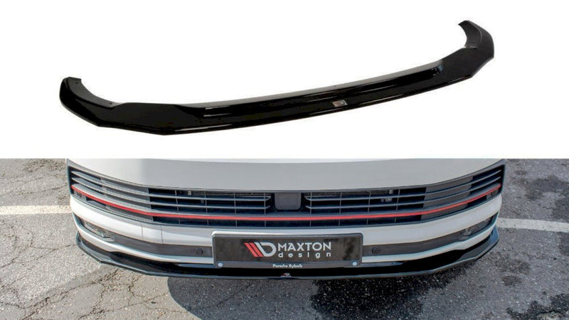 Maxton Design Front Splitter for V.2 Volkswagen T6 (2015-19)
