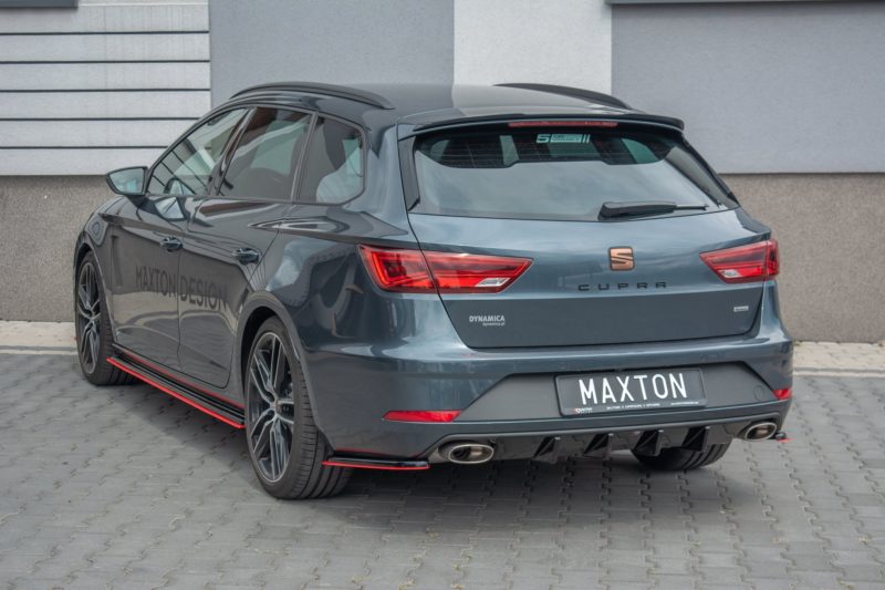 Maxton Design Spoiler Cap Seat Leon Mk3.5 Cupra ST (2017+)