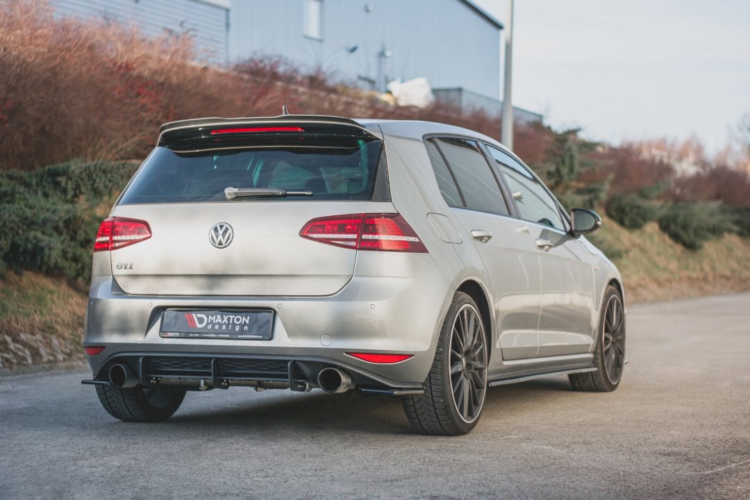 Maxton Design Rear Side Splitters/Spats V.2 For Volkswagen Golf MK7 GTI (2013-2016)
