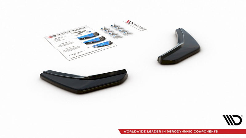 Maxton Design Rear Side Splitters/Spats V.2 For Volkswagen Golf MK7 GTI (2013-2016)
