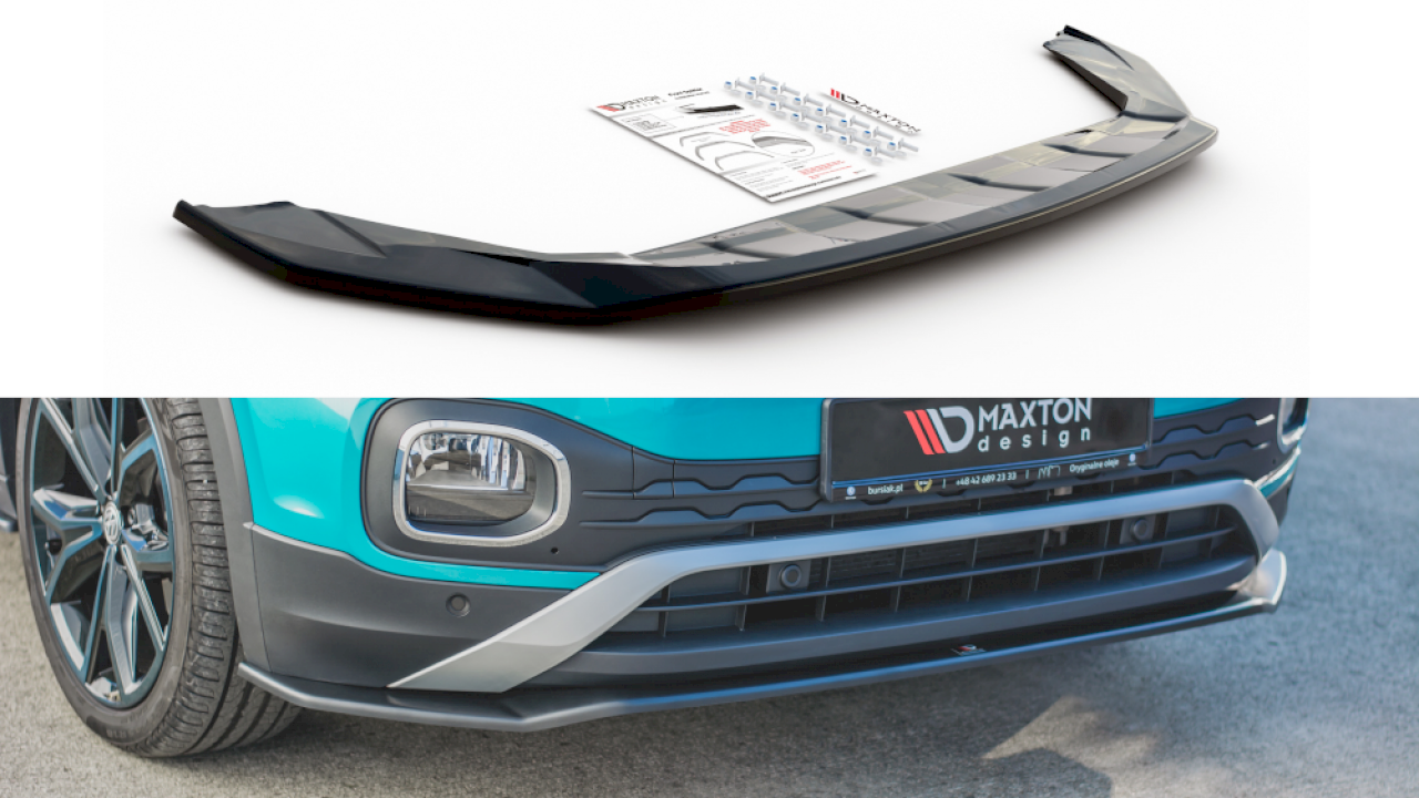 Maxton Design FRONT SPLITTER VW T CROSS (2018-)