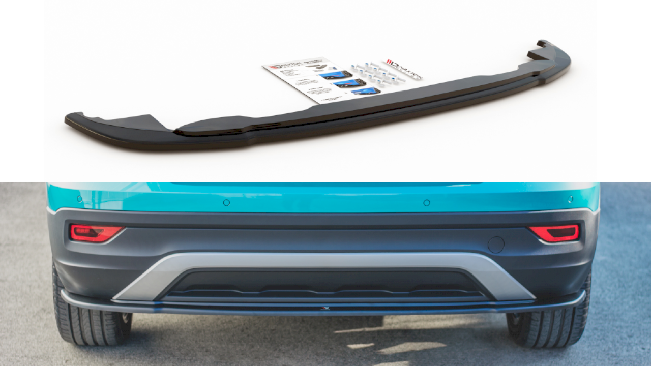Maxton Design CENTRAL REAR SPLITTER VW T CROSS (2018-)