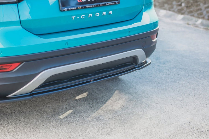 Maxton Design CENTRAL REAR SPLITTER VW T CROSS (2018-)