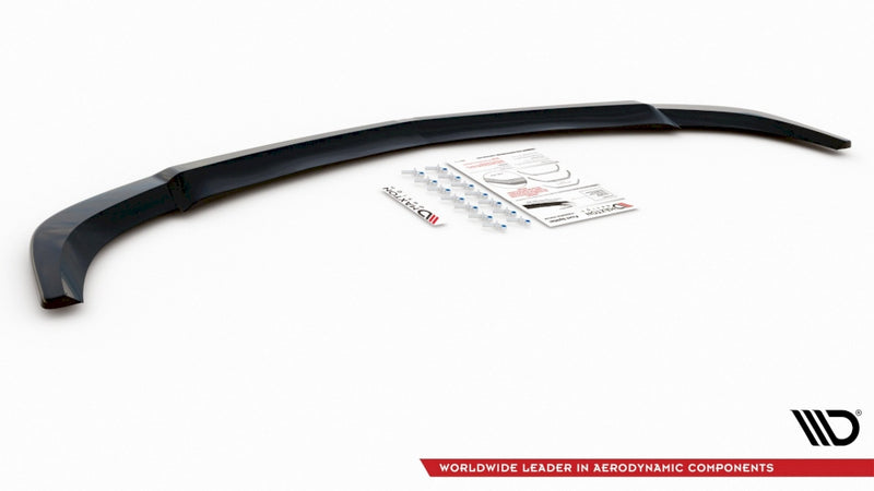 Maxton Design Front Splitter for Mercedes C-Class W204 AMG-Line (Facelift 2011-2014)