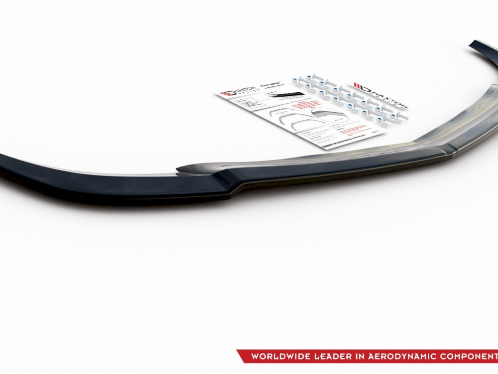 Maxton Design Front Splitter for Mercedes C-Class W204 AMG-Line (Facelift 2011-2014)
