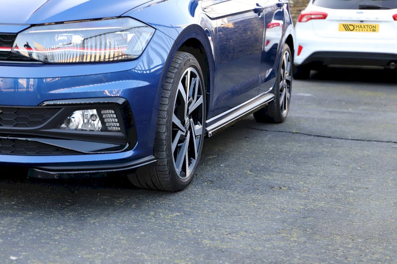Maxton Design Front Splitter V.5 for Volkswagen Polo MK6 AW GTI (2017-2021)