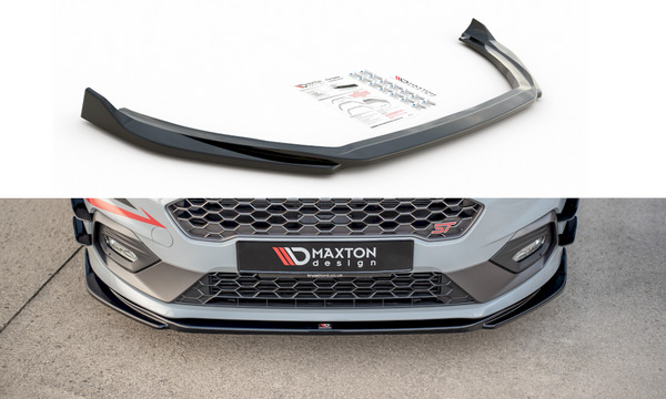 Maxton Design Front Splitter V.1 for Ford Fiesta MK8 ST (2018+)