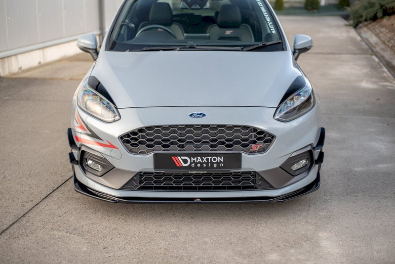 Maxton Design Front Splitter V.1 for Ford Fiesta MK8 ST (2018+)