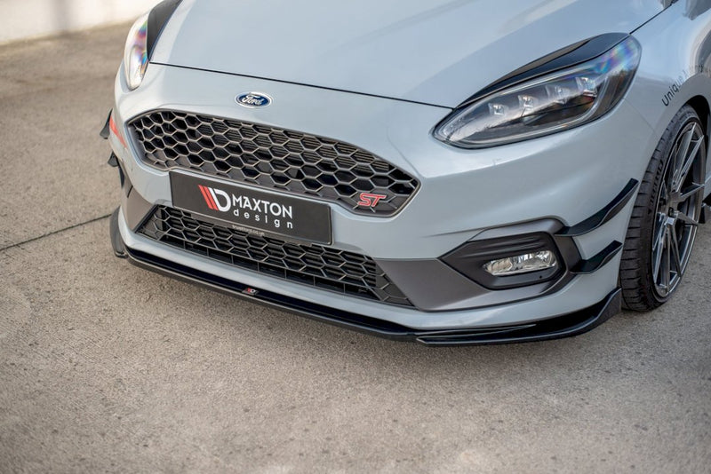 Maxton Design Front Splitter V.1 for Ford Fiesta MK8 ST (2018+)