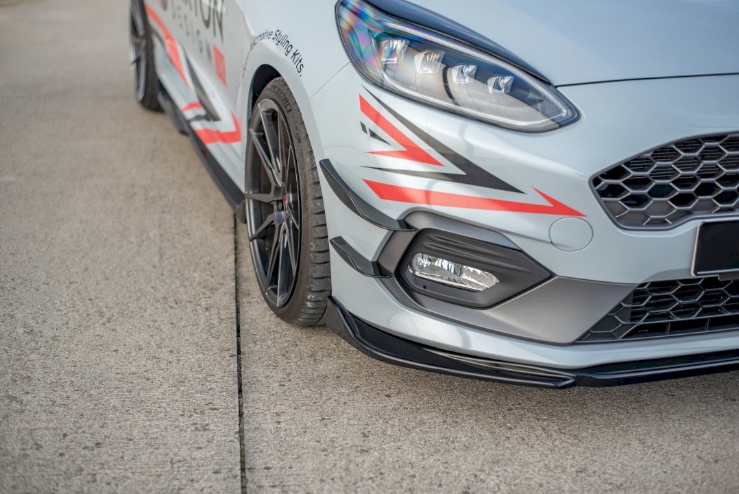 Maxton Design Front Splitter V.1 for Ford Fiesta MK8 ST (2018+)
