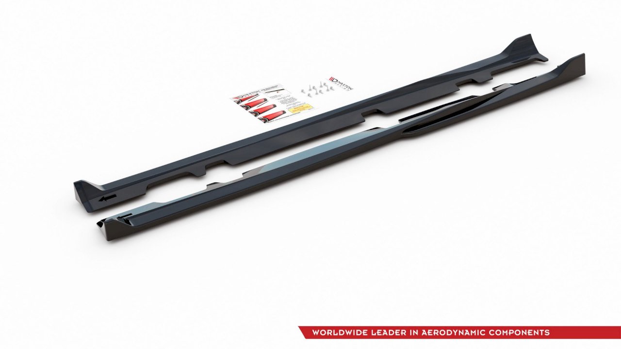 Maxton Design Side Skirts V.3 for Ford Fiesta MK8 ST (2018+)