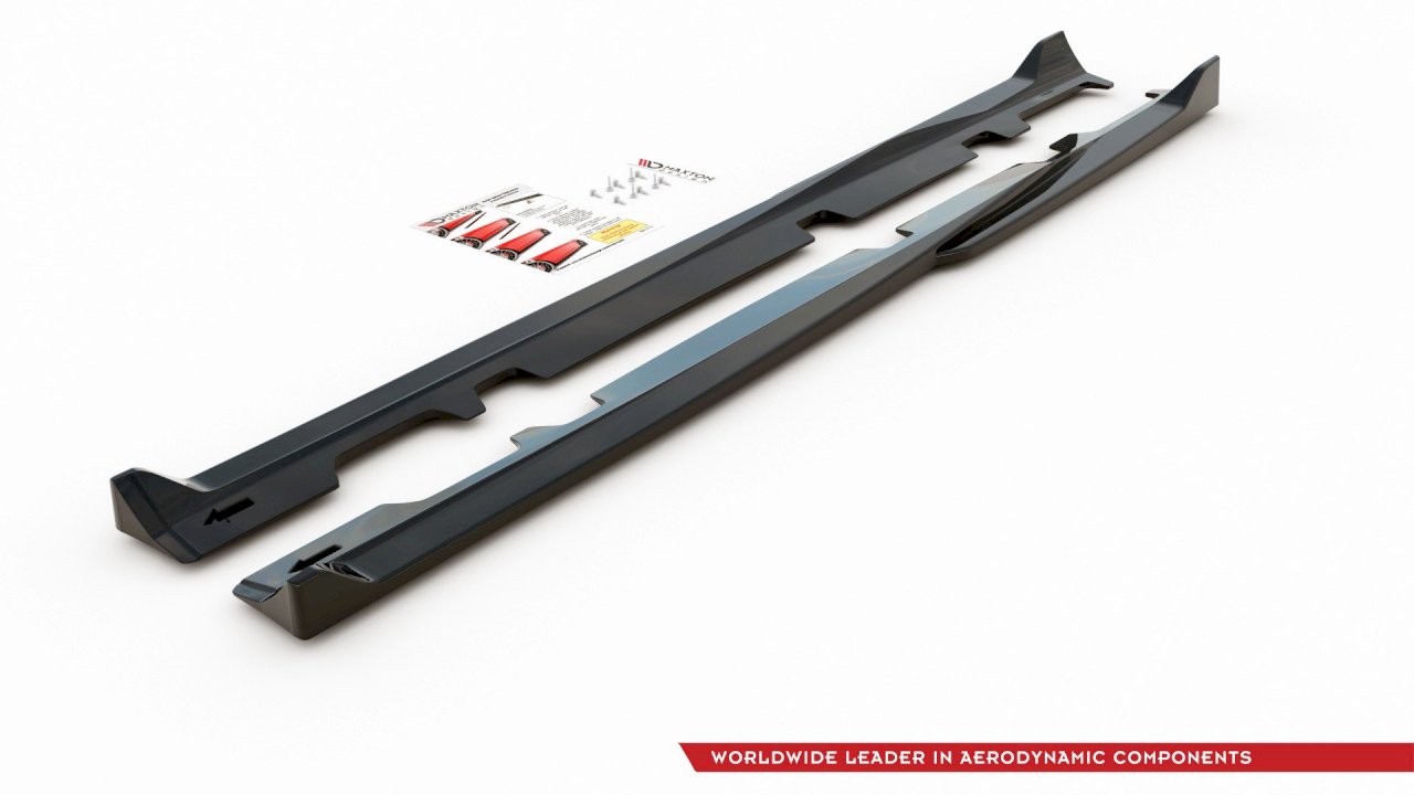 Maxton Design Side Skirts V.3 for Ford Fiesta MK8 ST (2018+)