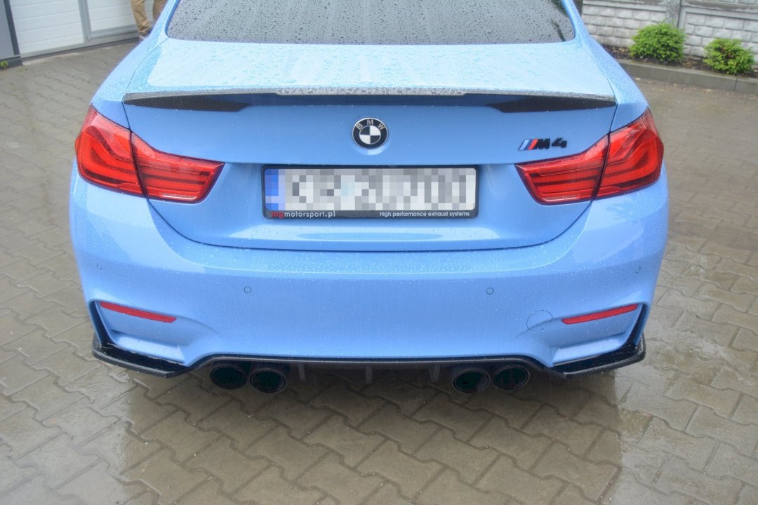 Maxton Design Rear Side Splitters/Spats For BMW M4 F82 M-Performance (2014-2020)