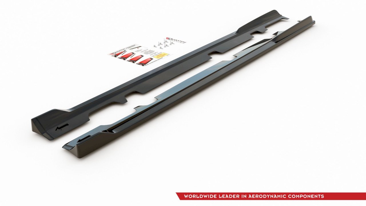 Maxton Design Side Skirts V.2 for Ford Fiesta MK8 ST (2018+)