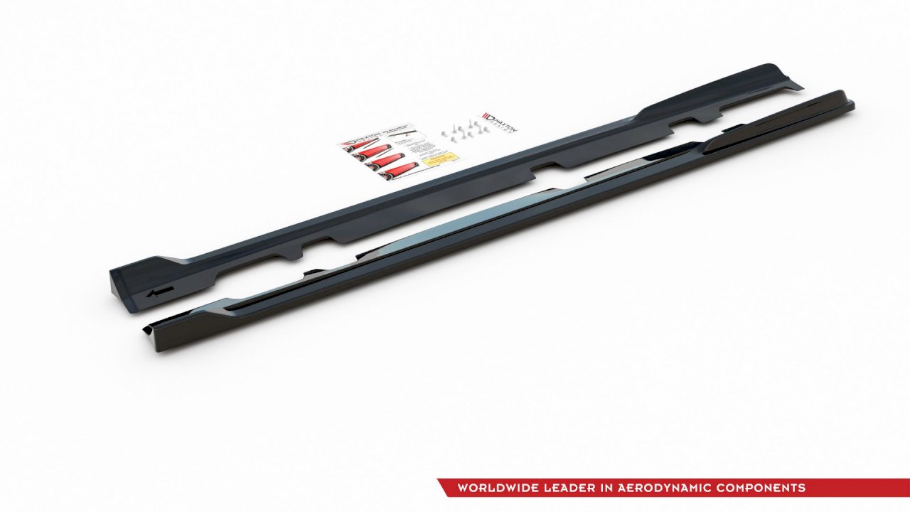 Maxton Design Side Skirts V.2 for Ford Fiesta MK8 ST (2018+)