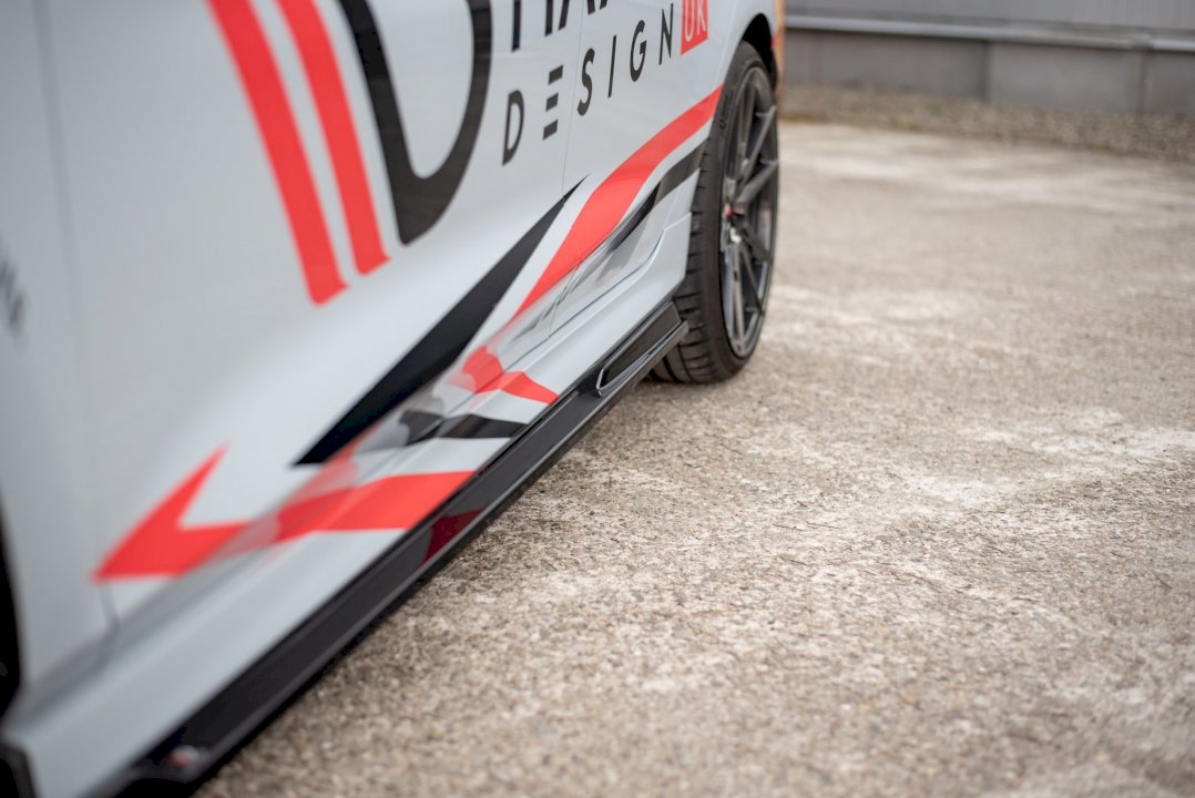 Maxton Design Side Skirts V.2 for Ford Fiesta MK8 ST (2018+)