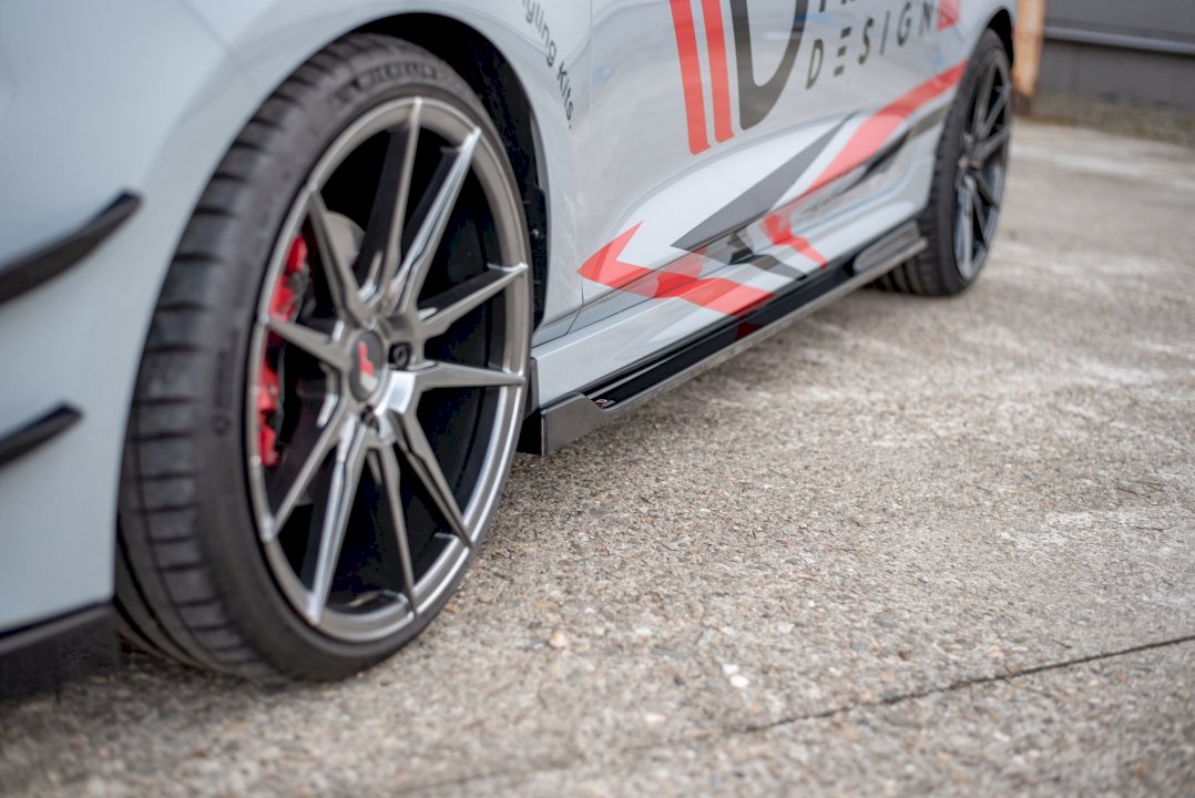 Maxton Design Side Skirts V.2 for Ford Fiesta MK8 ST (2018+)