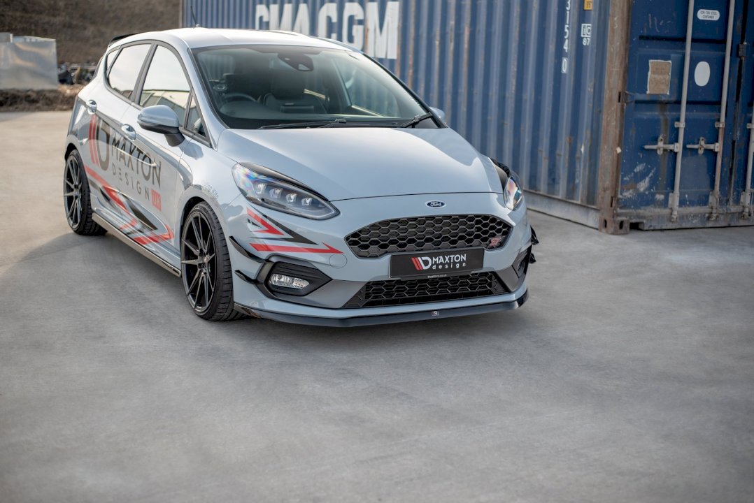 Maxton Design Front Splitter V.3 for Ford Fiesta MK8 ST (2018+)