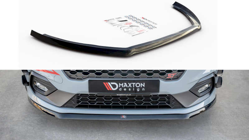 Maxton Design Front Splitter V.3 for Ford Fiesta MK8 ST (2018+)