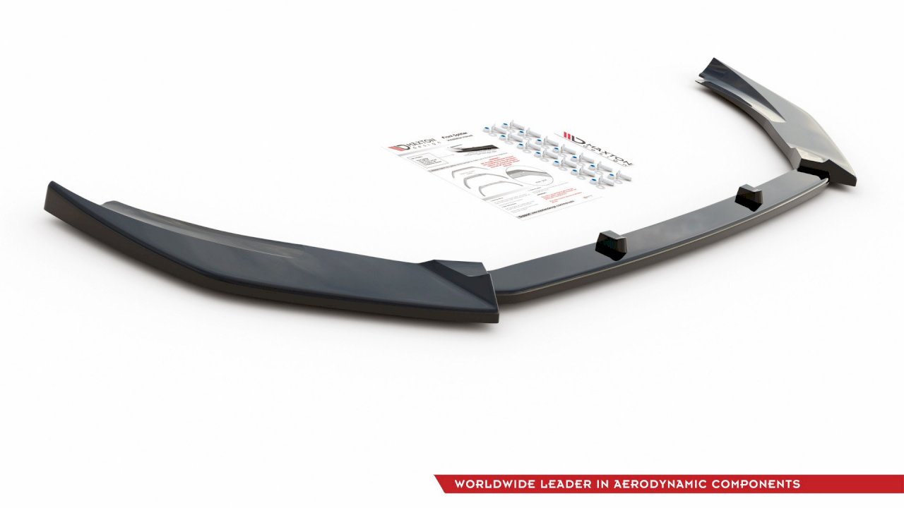Maxton Design Front Splitter V.4 for Ford Fiesta MK8 ST (2018+)