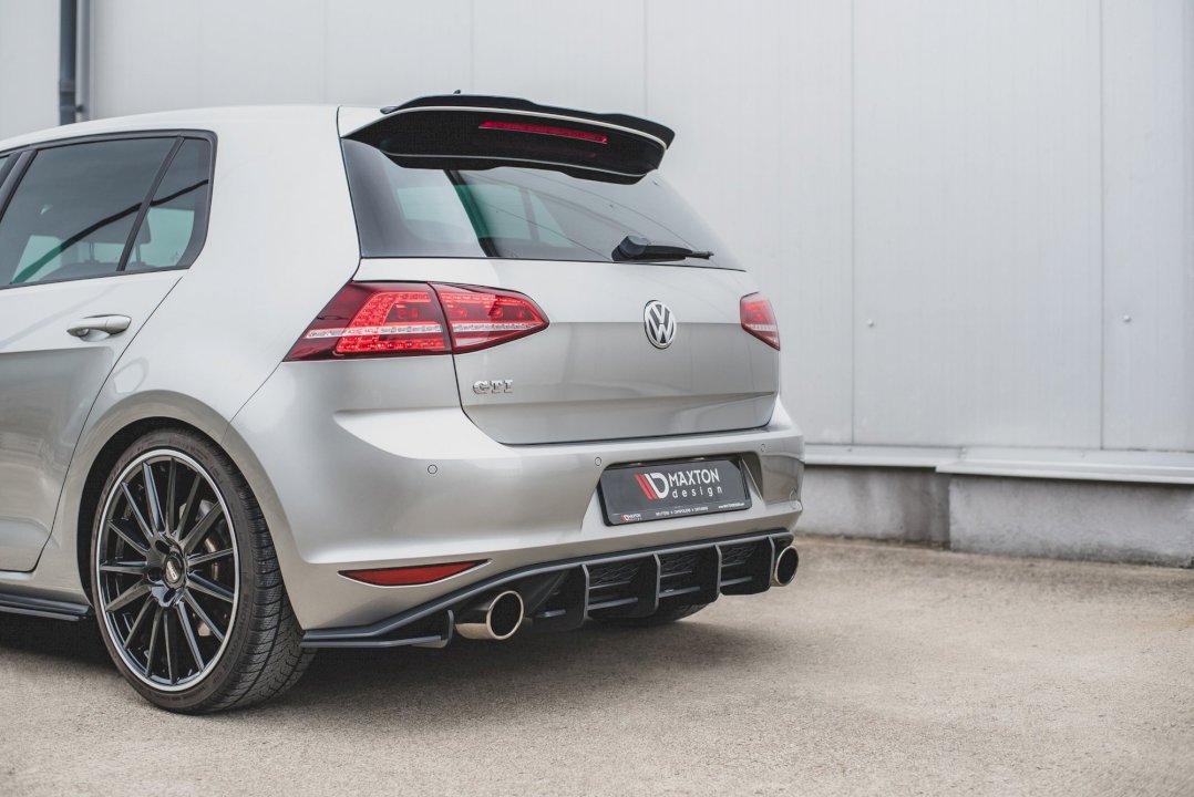 Maxton Design Racing Rear Diffuser V.1 For Volkswagen Golf MK7 GTI (2013-2016)