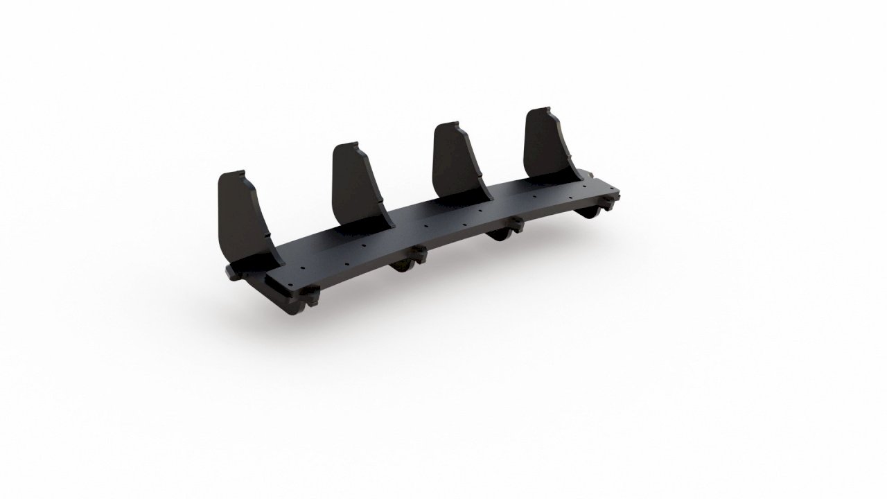 Maxton Design Racing Rear Diffuser V.2 For Volkswagen Golf MK7 GTI (2013-2016)