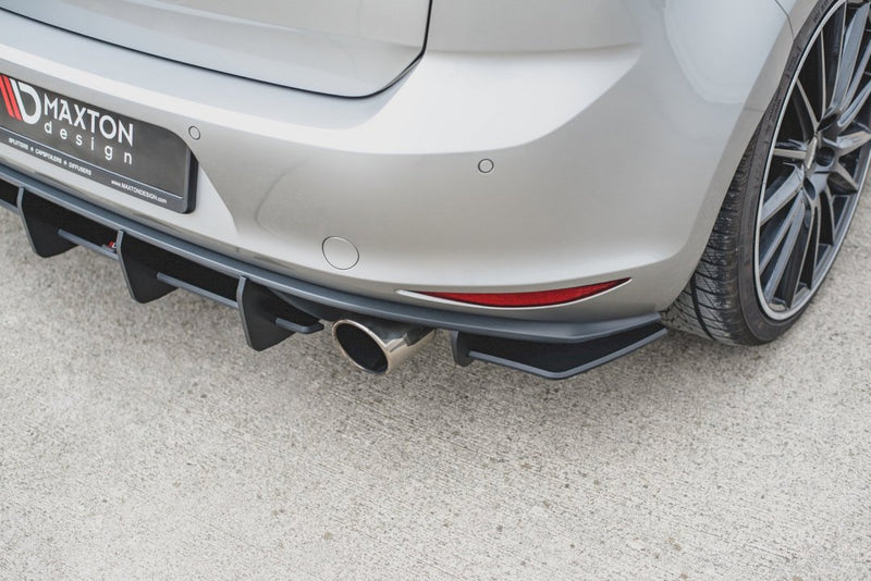 Maxton Design Racing Rear Side Splitters/Spats V.1 for Volkswagen Golf MK7 GTI (2013-2016)
