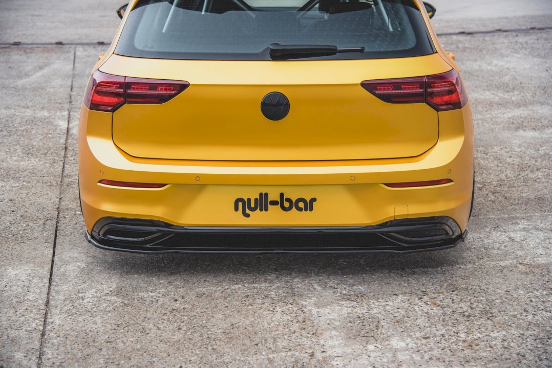 Maxton Design CENTRAL REAR SPLITTER VW GOLF MK8 (2020-)
