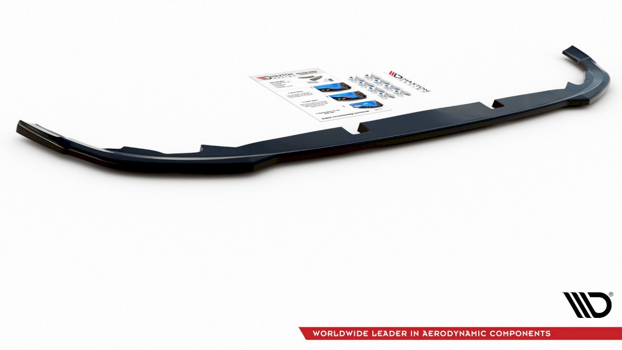 Maxton Design CENTRAL REAR SPLITTER VW GOLF MK8 (2020-)