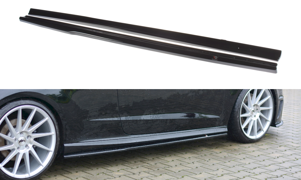 Maxton Design Side Skirts for Audi S3 / A3 S-Line 8V / 8V Facelift (Hatchback)