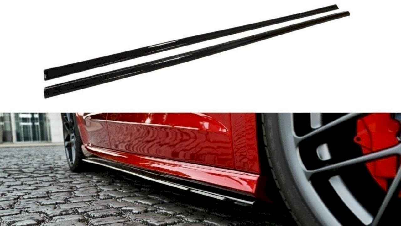 Maxton Design Side Skirts for Audi S3 / A3 S-Line 8V / 8V Facelift (Sportback)