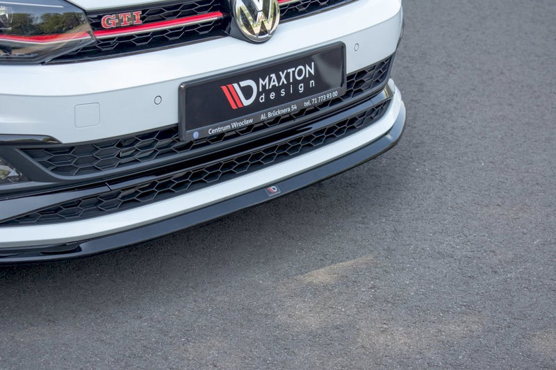 Maxton Design Front Splitter V.3 for Volkswagen Polo MK6 AW GTI (2017-2021)