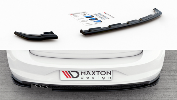 Maxton Design REAR SIDE SPLITTERS V.2 VW POLO MK6 GTI