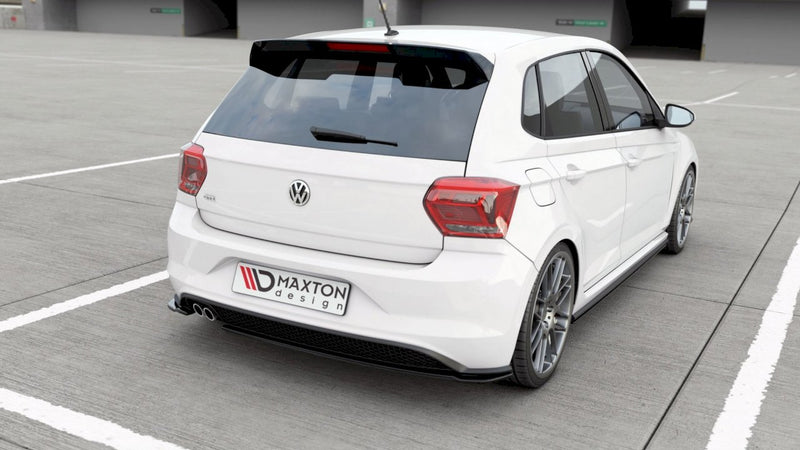 Maxton Design REAR SIDE SPLITTERS V.2 VW POLO MK6 GTI