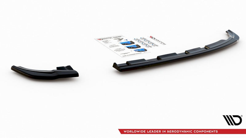 Maxton Design REAR SIDE SPLITTERS V.2 VW POLO MK6 GTI