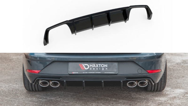 Maxton Design Rear Valance V3 Seat Leon Mk3.5 Cupra Estate (2017-2019)
