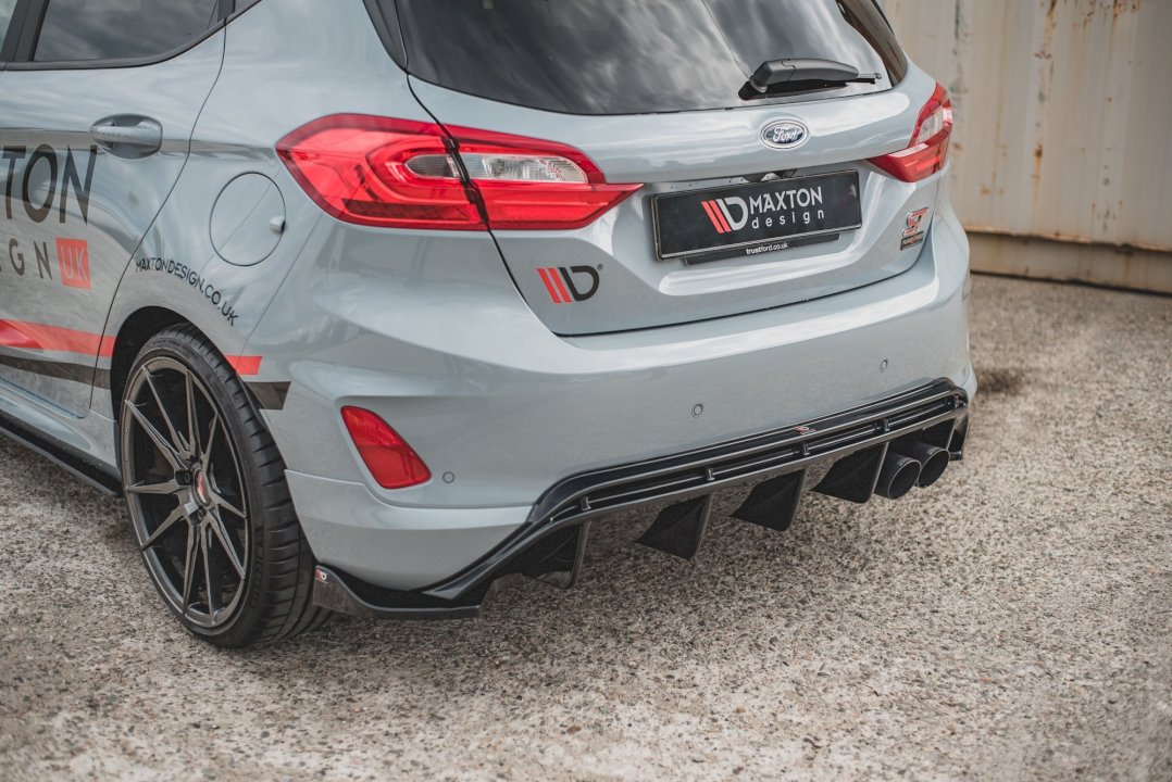 Maxton Design Rear Side Splitters/Spats For Ford Fiesta MK8 ST (2018+)