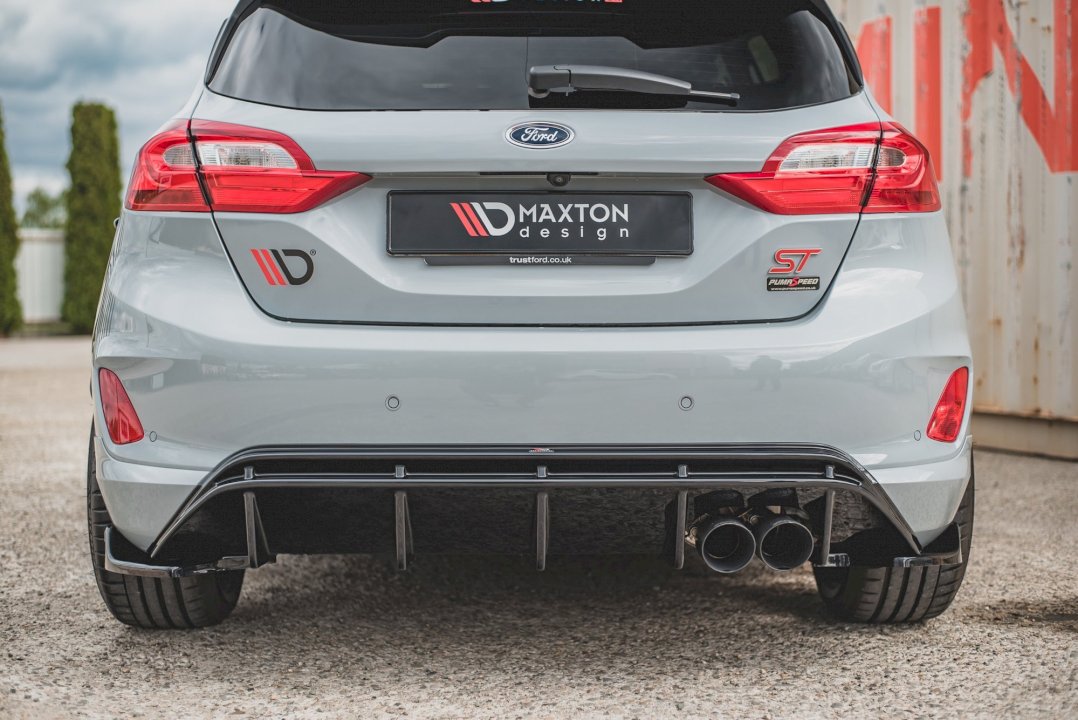 Maxton Design Rear Side Splitters/Spats For Ford Fiesta MK8 ST (2018+)