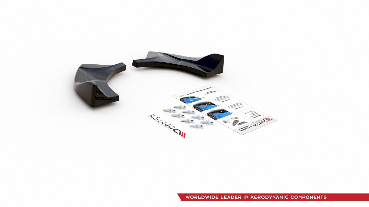Maxton Design Rear Side Splitters/Spats For Ford Fiesta MK8 ST (2018+)