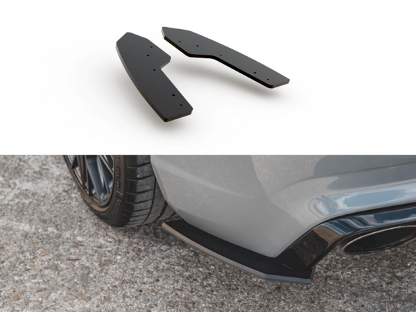 Maxton Racing Rear Side Splitters/Spats For Audi RS3 8V Sportback (2015-2016)