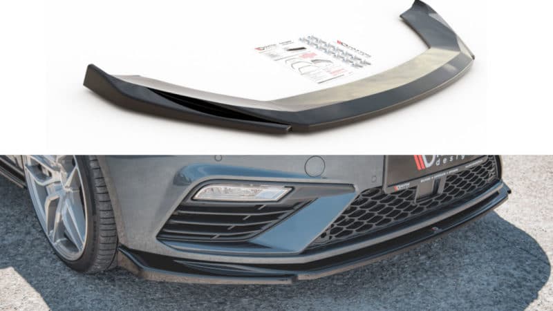 Maxton Design Front Splitter V5 Seat Leon Cupra/ FR Mk3 Facelift (2017-2019)