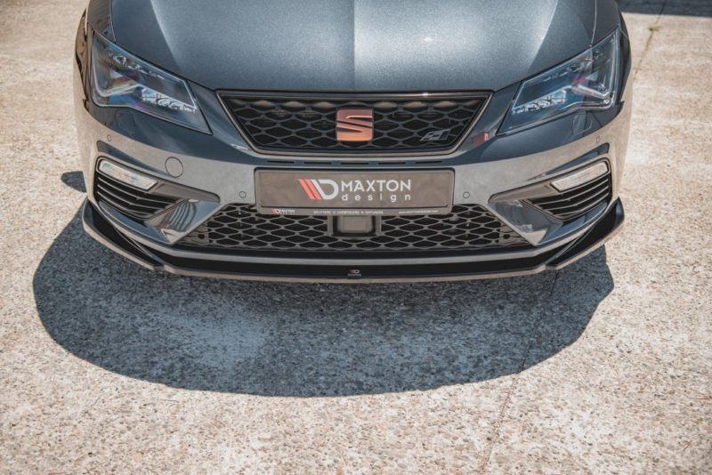 Maxton Design Front Splitter V5 Seat Leon Cupra/ FR Mk3 Facelift (2017-2019)