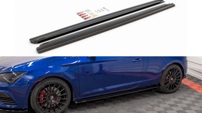 Maxton Design Side Skirts Splitters Seat Leon MK3 Cupra/FR SC MK3/MK3 Facelift (2013-2019)